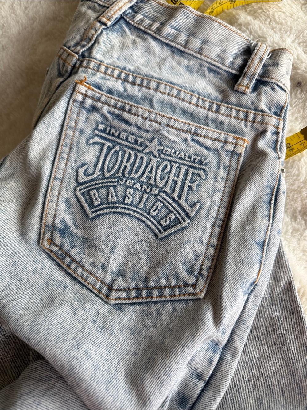 Jordache junior Light Blue Relaxed Jeans with Branded Back Pocket